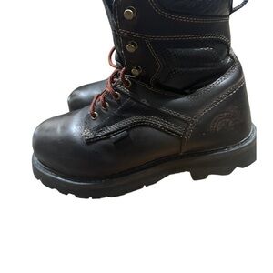 Redwing Irishsetter Black Leather Size 8.5